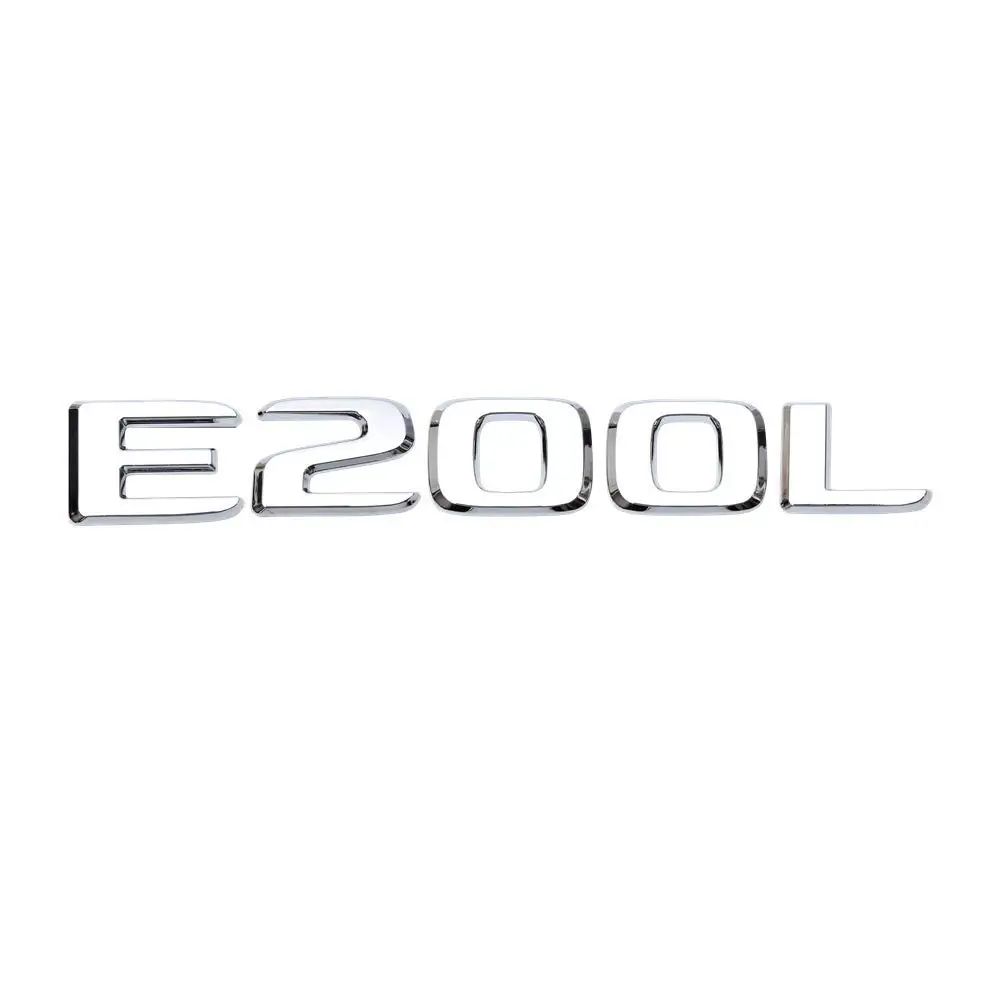 E200L E260L E300L E320L задний багажник эмблема письма значок наклейка 3D логотип Тюнинг