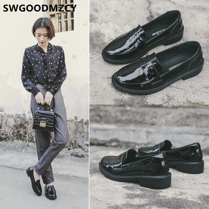 Лоферы Роскошная дизайнерская обувь для женщин офиса черного цвета Женские