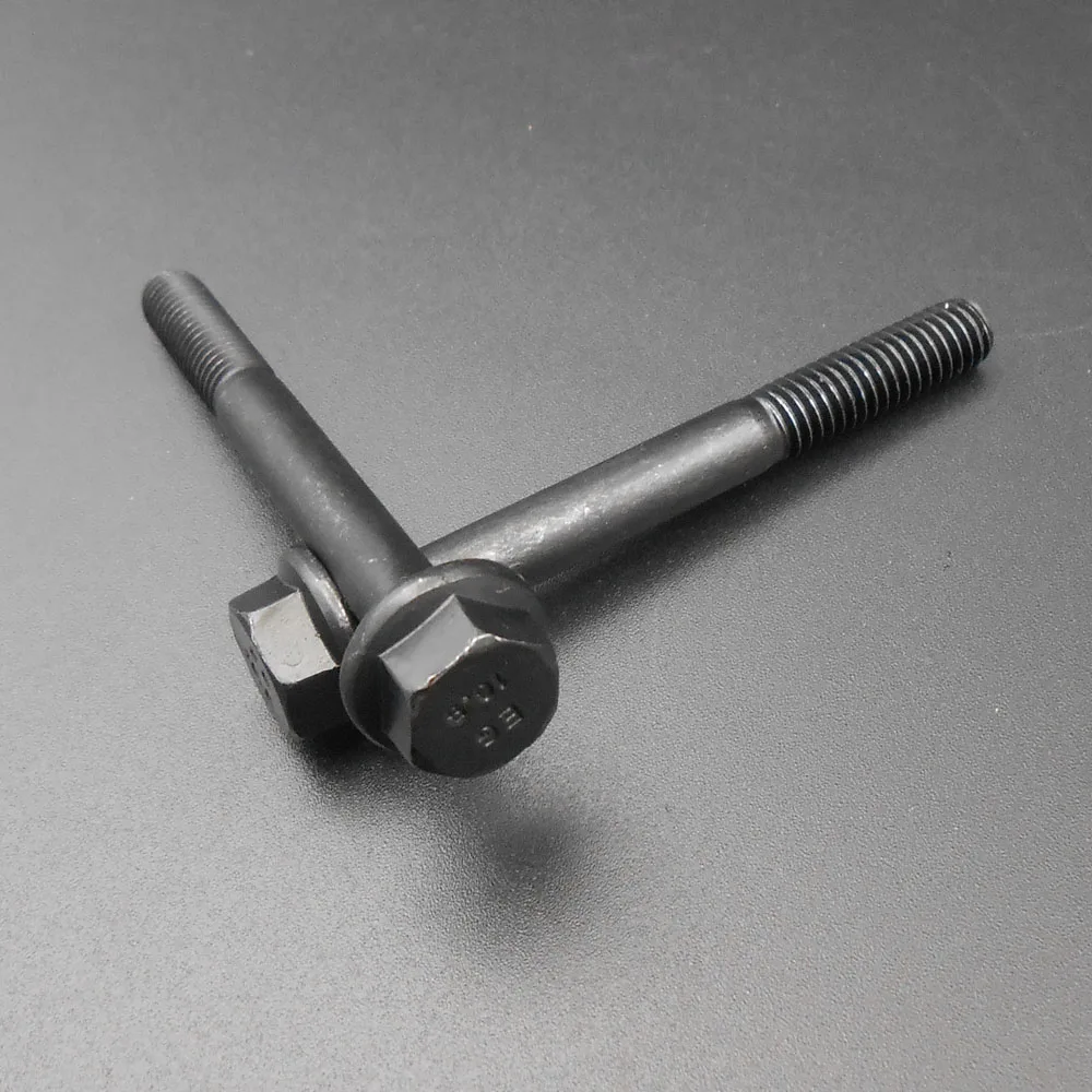 4 шт. M6 болты с шестигранной головкой и фланцевой рамой ранг 10 9 M6X55 Шаг 1 мм M6X1 6 X 55