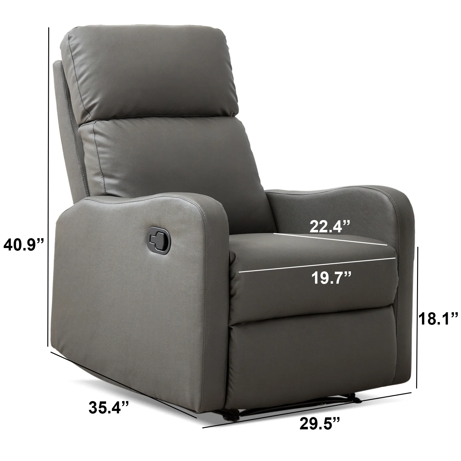 

Living Room Sofa Big Sofas Furniture For Home Armchairs Modern Chair Single Modern Lounge Relaxing Rocking Chair Recliner