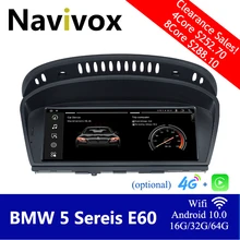 Navivox Car GPS Navigation DVD Radio iDrive Carplay IPS for BMW 3/5 Series E60 E61 E63 E64 E90 E91 E92 CCC/CIC