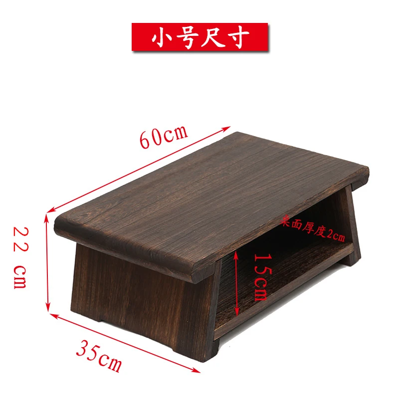 Деревянный чайный столик-татами в стиле ретро эркерный складной китайский стол