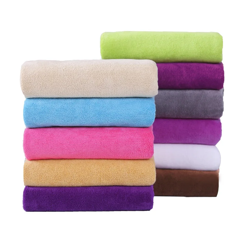 

16 Colors Microfiber Fabric Towel Dry Hair Beauty Salons Barber Shop Special Towel Wholesale Super Absorbent Face Hand Towels