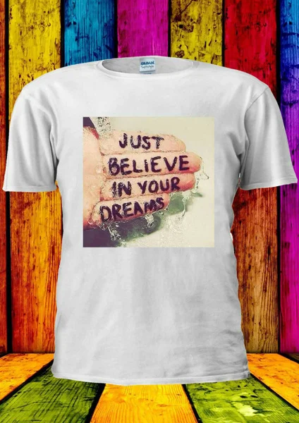 

Funny Believe in Your Dream Pattern Summer Creative Men's T-Shirt