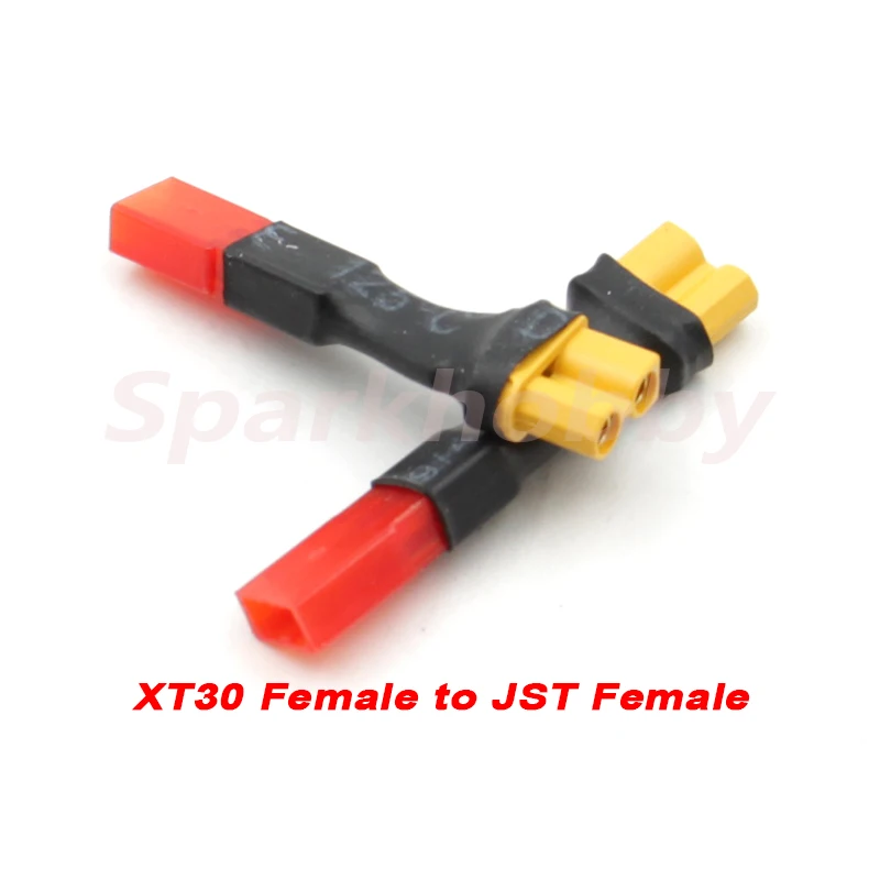 2PCS Sparkhobby XT60 To T Plug XT30 JST(Female Male or Female) Adapter Battery Charging Cable for RC Airplans | Игрушки и хобби