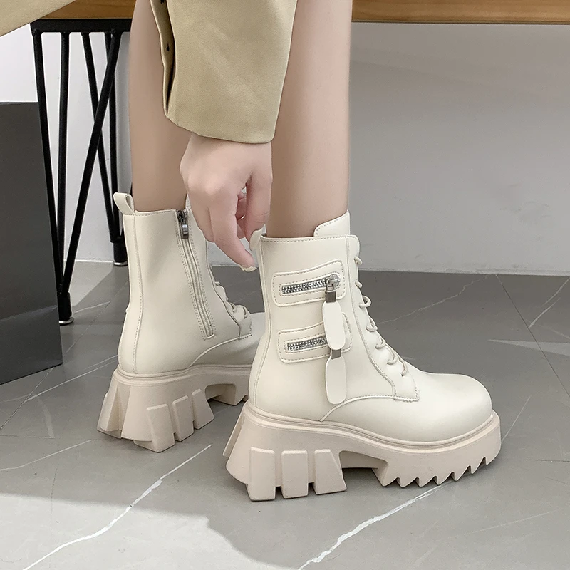 

Женские ботинки с открытым носком, новинка 2021, женские зимние теплые ботинки, Модные ботильоны с боковой молнией, ботинки на нескользящей по...