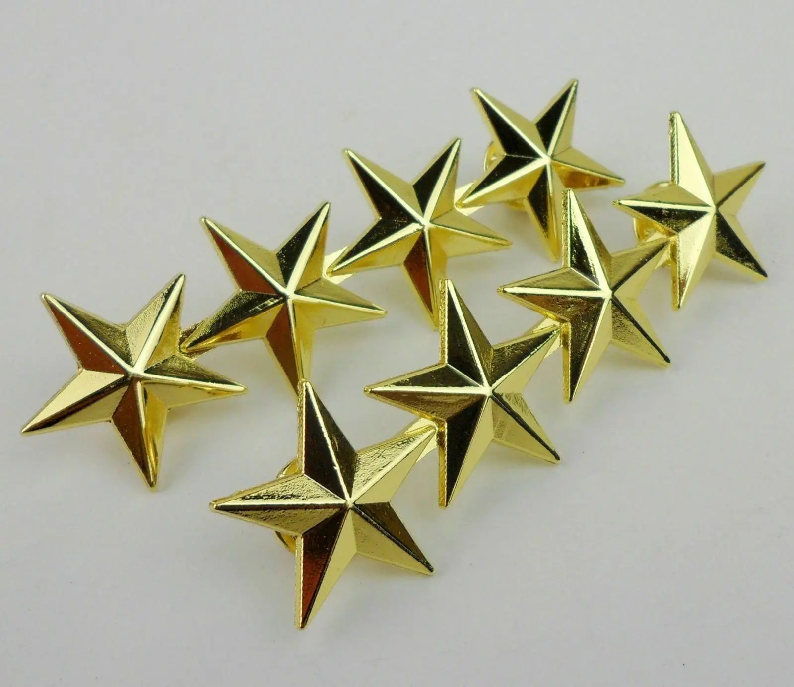 Два GENERAL'S Золотой четырехзвездочная значок со званием INSIGNIA классические
