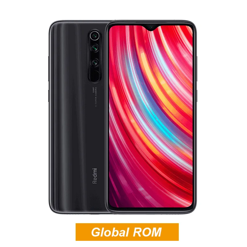 Gray Глобальный Встроенная память Xiaomi Redmi Note 8 Pro 6 ГБ 128 Snapdragon MTK Helio G90T 64 мп Quad камеры 7-го поколения QC 18 Вт Зарядное устройство для мобильного телефона - Цвет: Gray