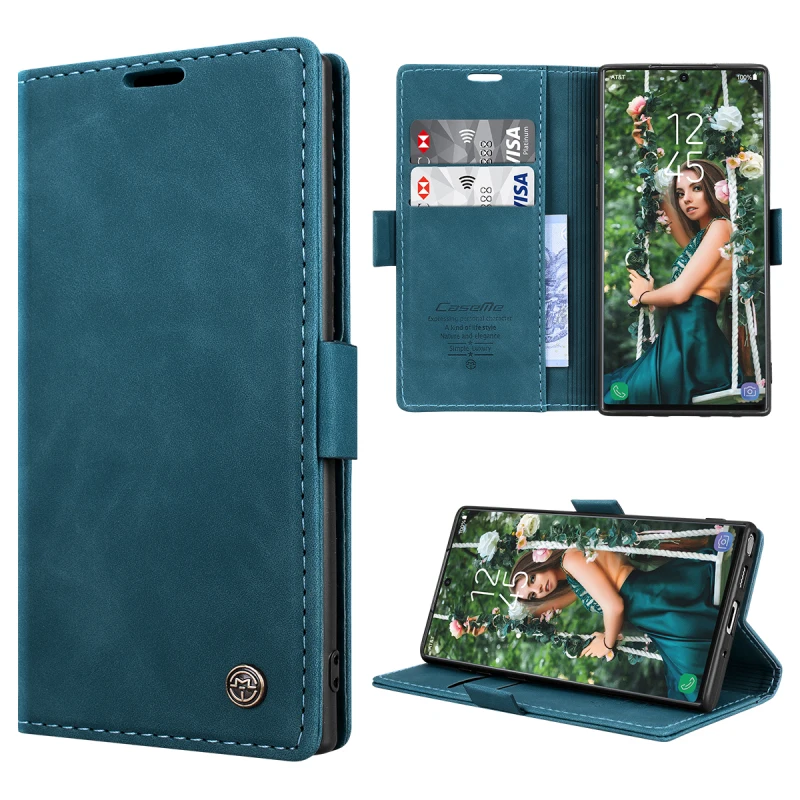 Роскошный кожаный чехол-бумажник для samsung Galaxy Note10 S10 S9 Plus S10e чехол PU флип-чехол для Galaxy A70 A50 A20e A40 чехол
