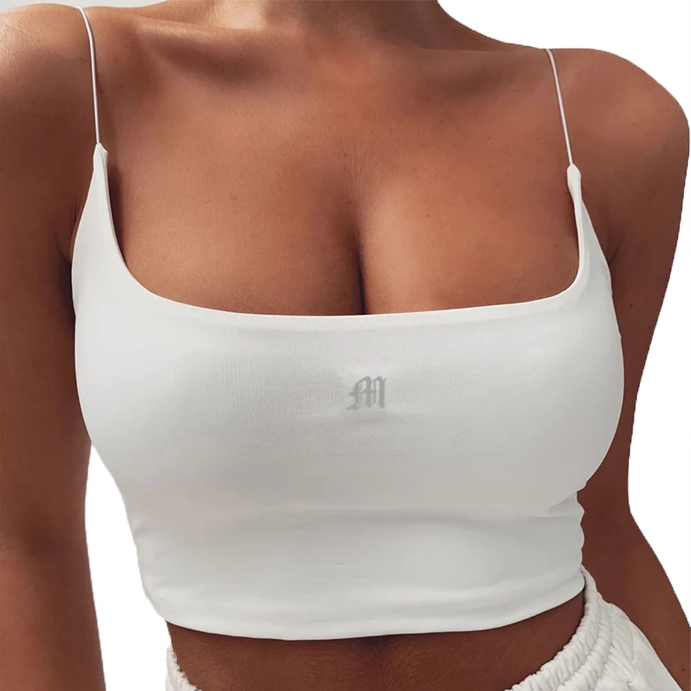 Женские пикантные топы с глубоким вырезом однотонный укороченный топ без