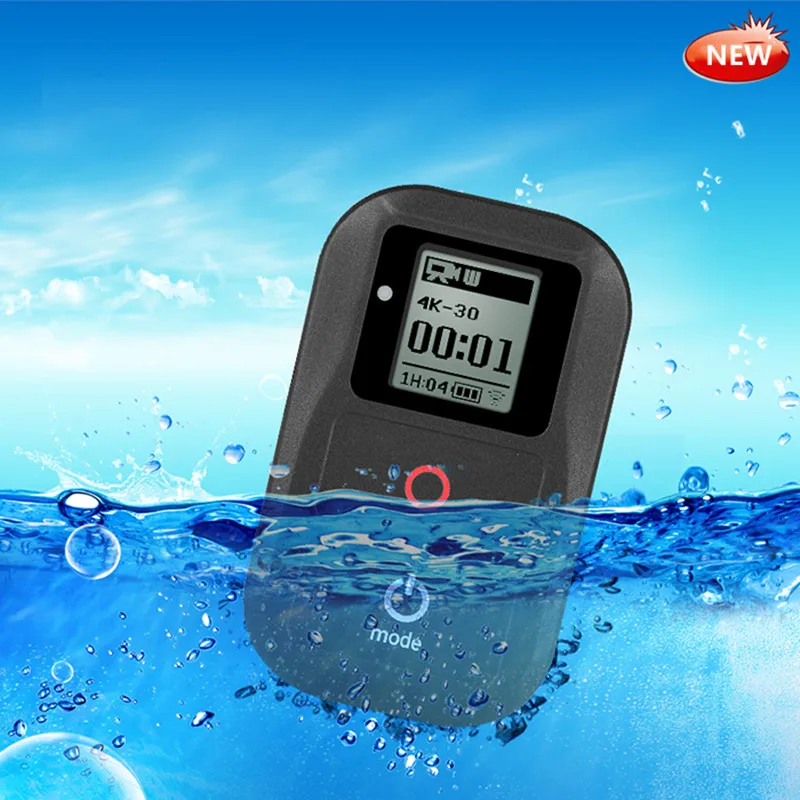 Водонепроницаемый беспроводной Wi-Fi пульт дистанционного управления для Gopro Hero 8 7