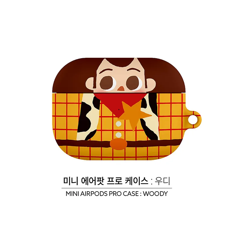 

Disney Suitable For Apple Airpods 2 1Protective Cover 3D Cartoon Buzz Lightyear Silicone Soft Cover Earphone Box