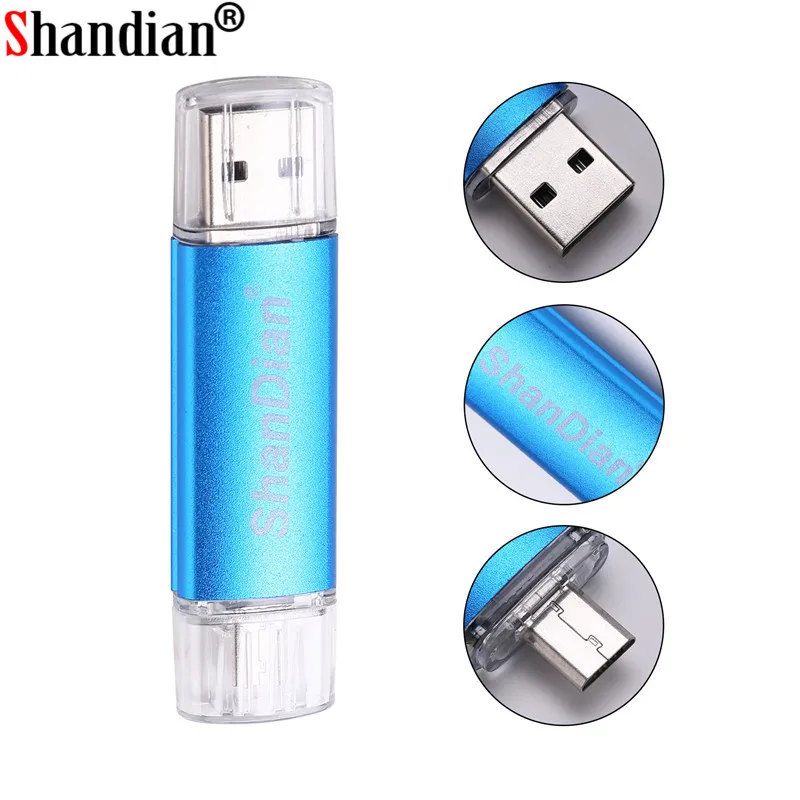 SHANDIAN, смартфон, USB флеш-накопитель, OTG, USB флэш-диск, Микро карта, карта памяти, карта памяти для телефона, U диск, 8 ГБ/16 ГБ/32 ГБ/64 ГБ, флешка