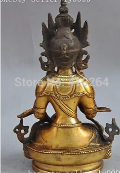 Бесплатная доставка Тибетский буддизм бронзовый позолоченный Tara Vajrasattva phurpa Vajra