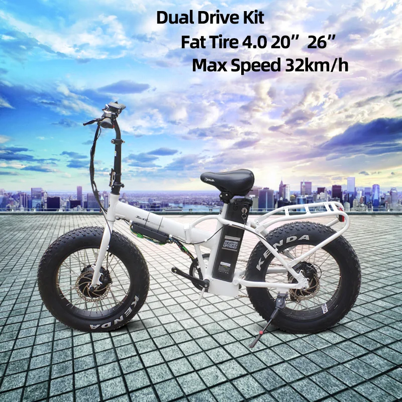 48V2000W комплект для переоборудования электрического велосипеда 4 0 Fat Tire 20 &quot26&quot
