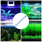 Сине-белые раздвижная селфи-лампа на прищепке светодиодный Водонепроницаемый аквариумные аксессуары для ландшафтного дизайна для аквариума растет водные растения