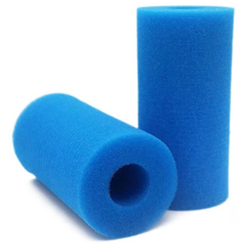 

Горячая YO-2PCS пенный фильтр губка для Intex Тип в Многоразовые моющиеся Плавательный Бассейн Аксессуары для аквариумного фильтра