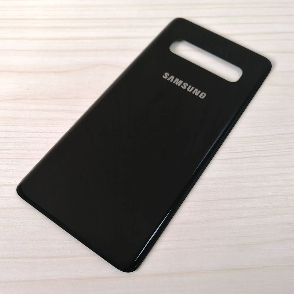 Original Back Glass Replace For Samsung Galaxy S10 S10e Plus Battery Cover Rear Door Housing Case Camera Lens Frame |
