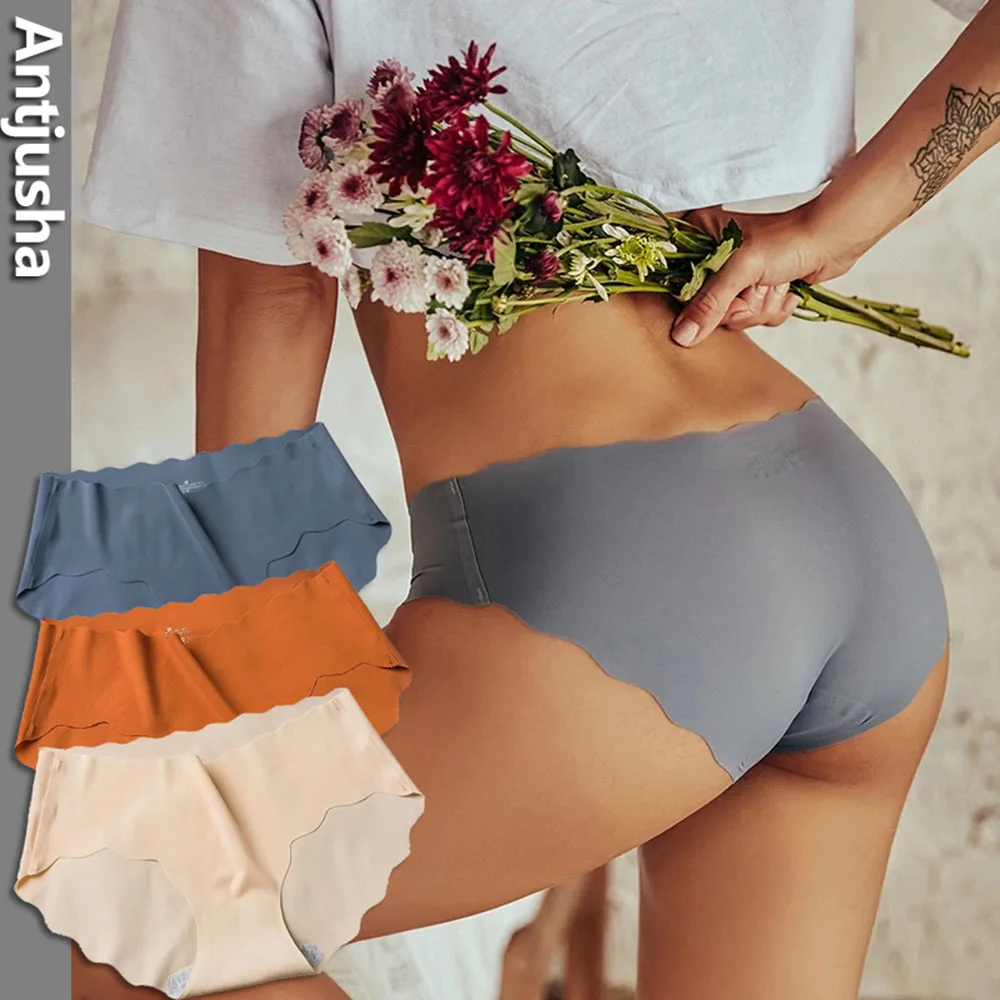 

3 шт./компл. трусы женские хлопок трусики для девочек однотонные бесшовные трусики, женские трусики, нижнее белье, трусики с оборками, трусик...