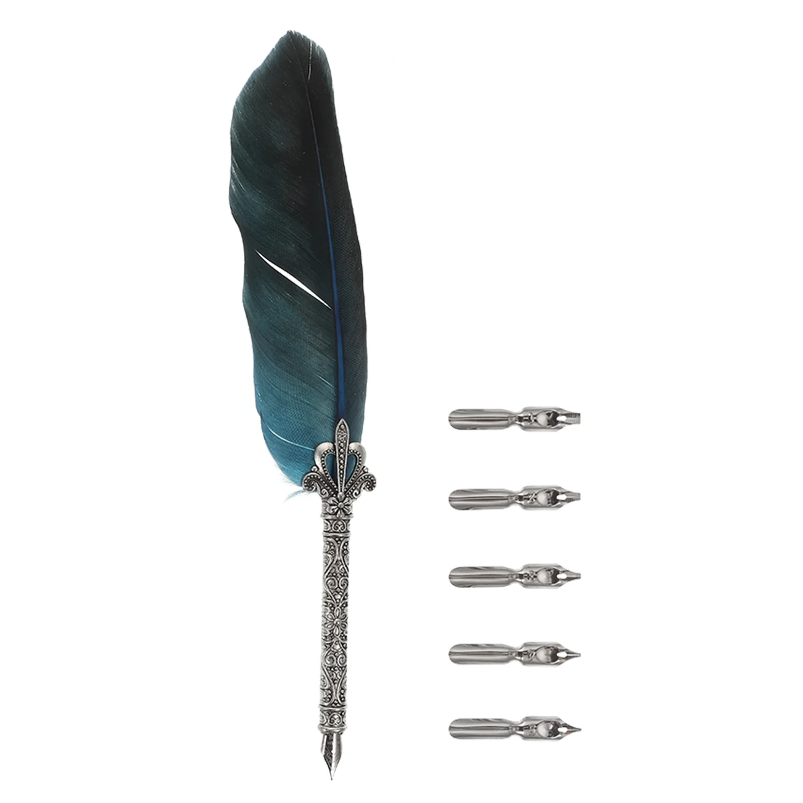 

1 Set of Writing Pen Dip Pen with Pen Tips Calligraphy Pen Fountain Pen