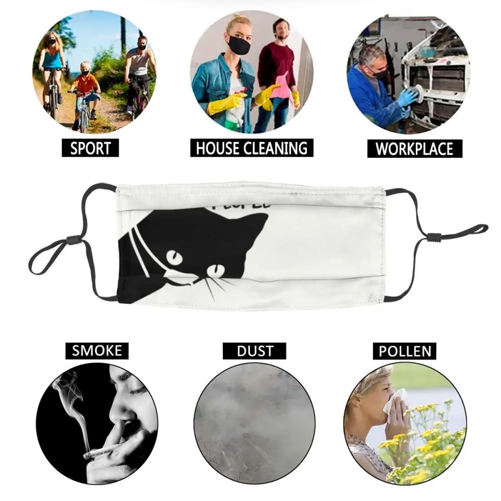 

Cat Quarantine Non-Disposable Unisex Adult Mouth Face Mask Pet cat Dustproof Protection Cover Respirator Mouth Muffle