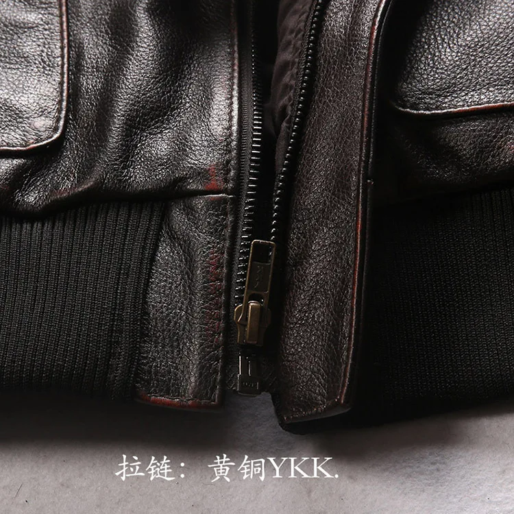 Фабрика 2020 Мужская черная окантовка A2 куртка пилота повседневная обувь для улицы