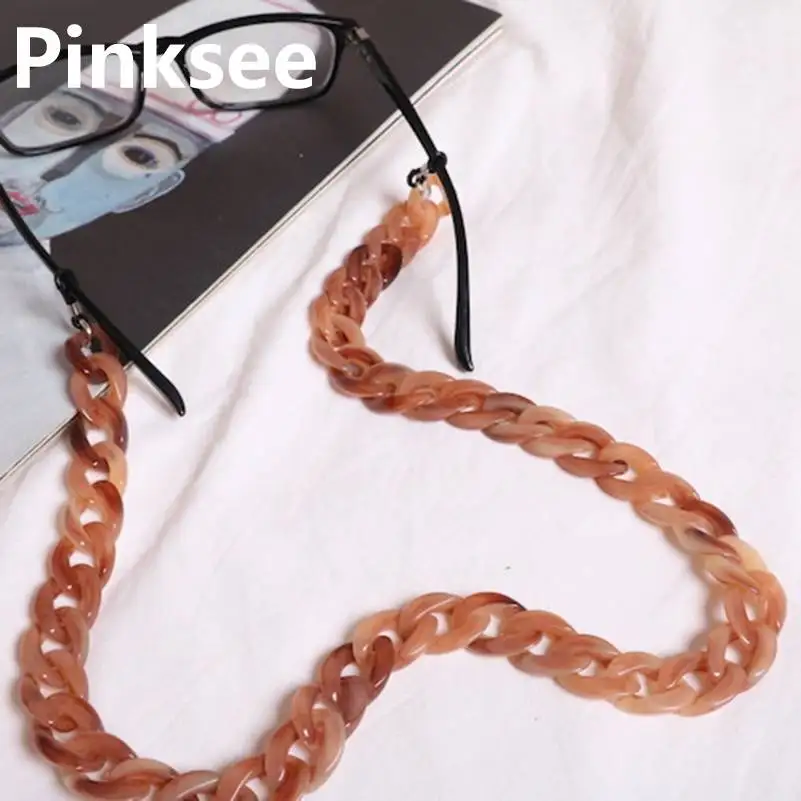 Горячие продажи жемчужные бусины Лыжная маска очки солнечные с цепочкой