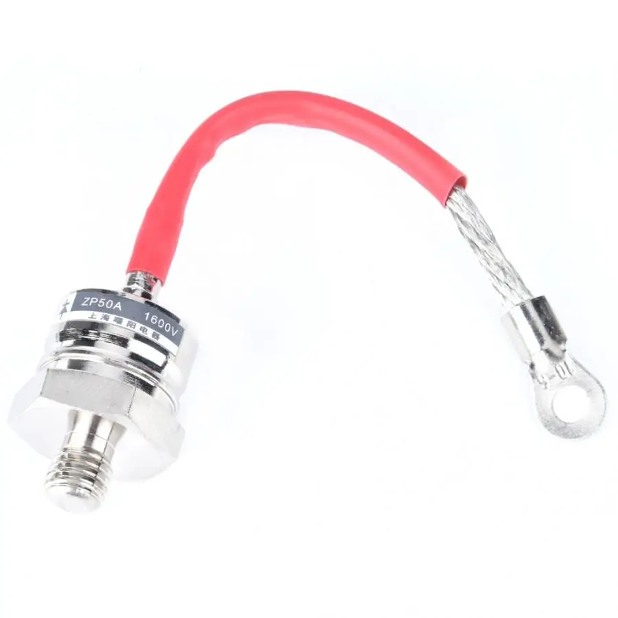 Мощность шпилька Выпрямитель Диод ZP50A 1600V спиральный тип выпрямляющий 12 мм