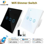 Wi-Fi-переключатель с регулировкой яркости, 110 В, 220 В
