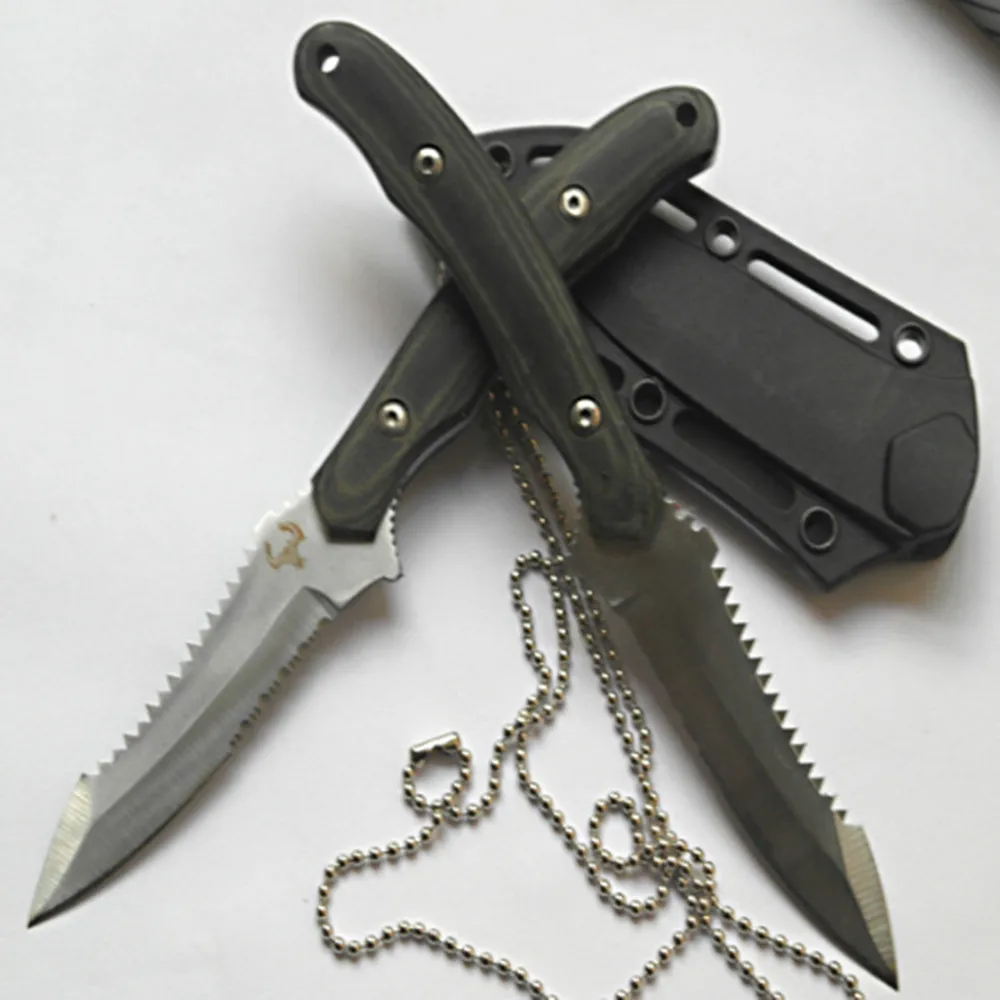 Ножи спасательные портативные Фиксированный Клинок для кемпинга и выживания