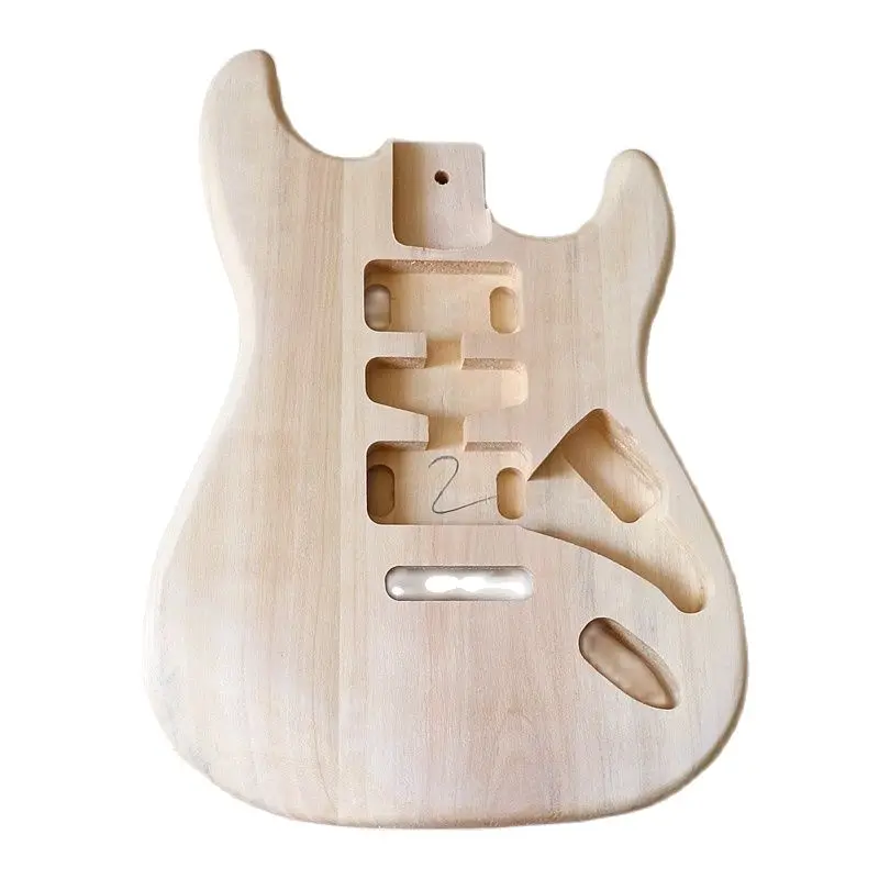 st elektrische gitarre körper okoume holz farbe unfinished gitarre barrel körper 6 saiten e gitarre körper teile 57 cm tasche breite f