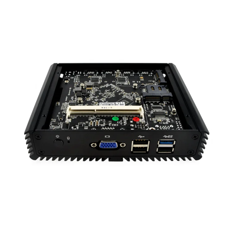Мини компьютер Qotom 4 Ethernet Q192G4N n2920 Micro PC Server Linux Ubuntu Промышленный маршрутизатор