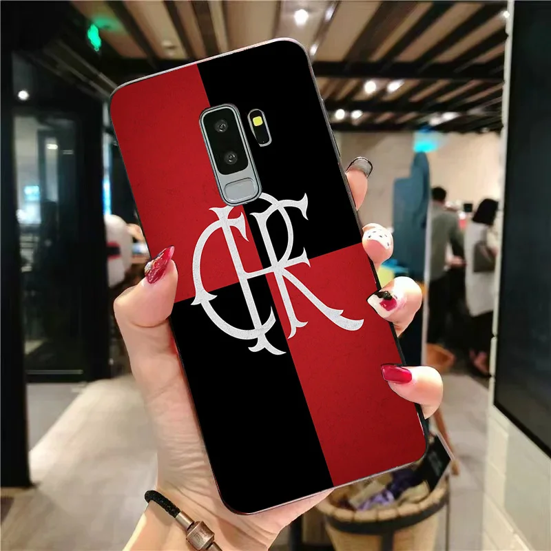 Чехол для телефона Flamengo RJ FC Samsung S6 S7 Edge S8 S9 S10E Note8 Note 9 10 A9 C10 J7 Max DIY чехол мягкого ТПУ