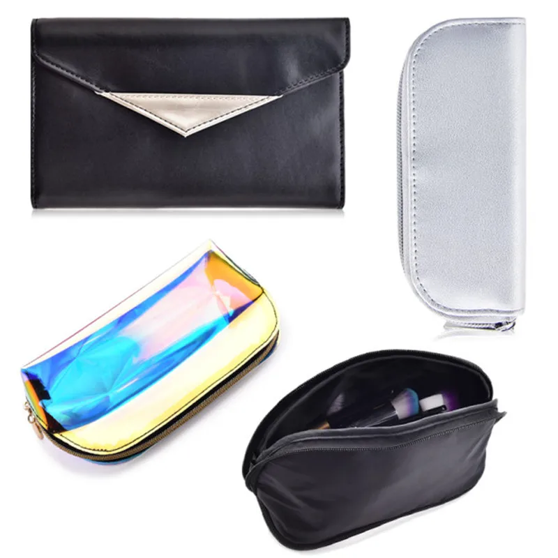 Набор кистей для макияжа в сумочке кейс косметики Кисти протектор портативный