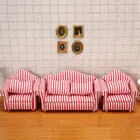 Милый кукольный стул 1:12, миниатюрный диван, кукольный домик, искусственная мебель, модели игрушек для детей, ролевая игра