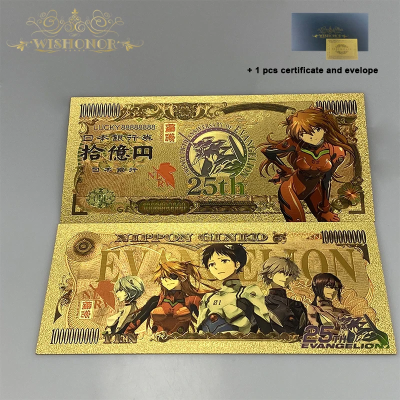 Горячая Распродажа 5 дизайнов японское аниме Евангелион пластиковая карта для