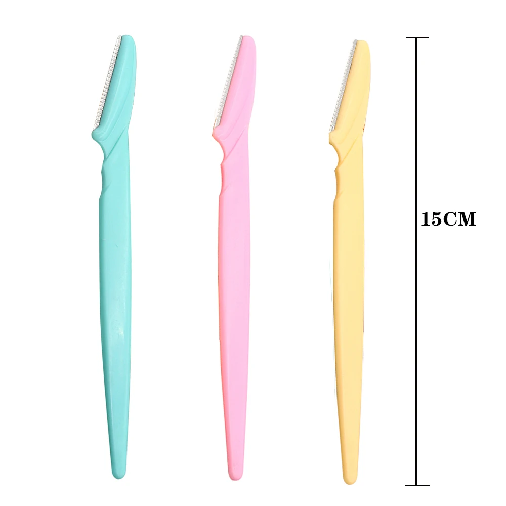 

3/8Pcs Small Professional Trimmer Safe Blade Shaping Knife Eyebrow Blades Face Hair Removal Scraper Shaver Makeup Beauty Tools
