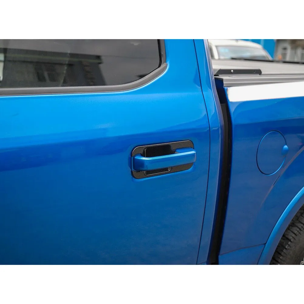 

8 Pcs Bowl Handle Frame Trim ABS Decorative Cover High Quality Outer Door