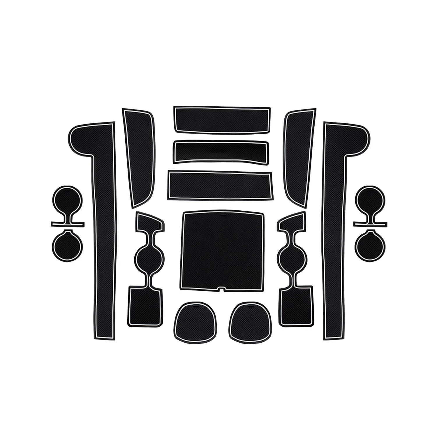 LFOTPP для Kia Carnival KA4 2021 2022 2023 2024 2025 Автомобильная дверная прокладка Противоскользящий коврик Автомобиль Kia Carnival KA4 2025 Аксессуары