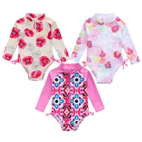 toddler baby girl swimwear one pieces little girl floral print swimwear bathing suit swimsuit sets kids clothes