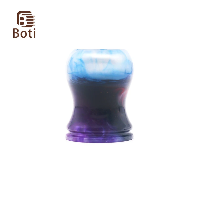 

Boti Brush-Handmade Ambilight Resin Handle High Quality Beard Care Tool Shaving Brush Handle Men's Beard Cleaning Product