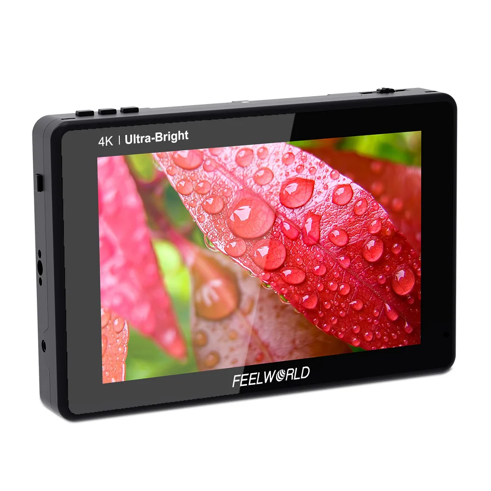 

FEELWORLD LUT7S 7 Inch 3G-SDI 4KHDMI 2200nits 3D LUT Touch Screen DSLR Camera Field Monitor with Waveform VectorScope Histogram