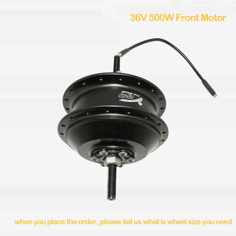 36v 500w motor 36 В 48 В моторное колесо 36 В 350 Вт/500 Вт 48 В 350 Вт/500 Вт высокоскоростное Бесщеточное зубчатое колесо мотор для электровелосипеда передний привод - Цвет: 36v 500w motor