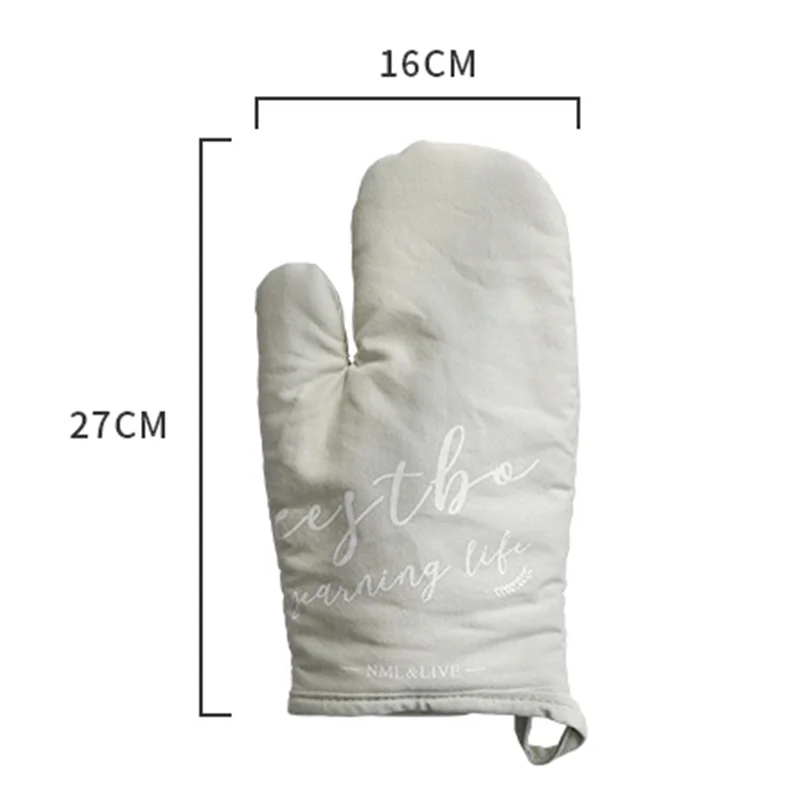 

New style kitchen utensils insulated gloves Simple and fashionable home bakery oven microwave oven gloves