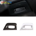 Для хэтчбеков Bmw серий 1 E81 2007 2008 2009 2010 2011, АБС-пластик, автомобильный Текстура углерода центр Управление зажигания Замочная скважина; Крышка декоративная рамка