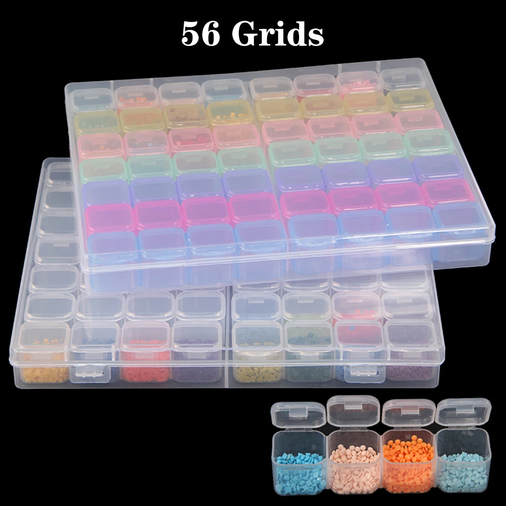 

Футляр для алмазной вышивки с 8/28/56 отделениями