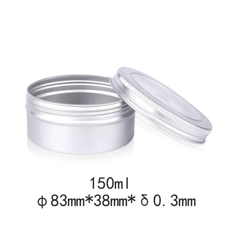 150ml A 120 мл 150 мл Косметическая баночка с окном для волос, восковая бутылка для путешествий, многоразовые контейнеры для хранения, упаковочная коробка для лосьона, банка для свечей, 30 шт - Цвет: 150ml A
