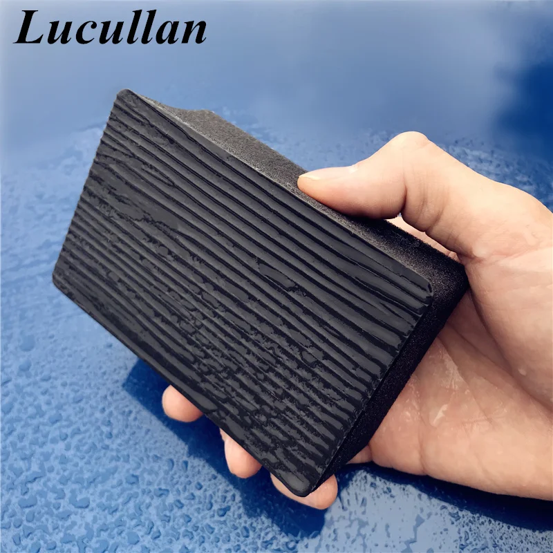 Губка для автомобильного детейлинга Lucullan Nano Tech волшебная глина применять глину