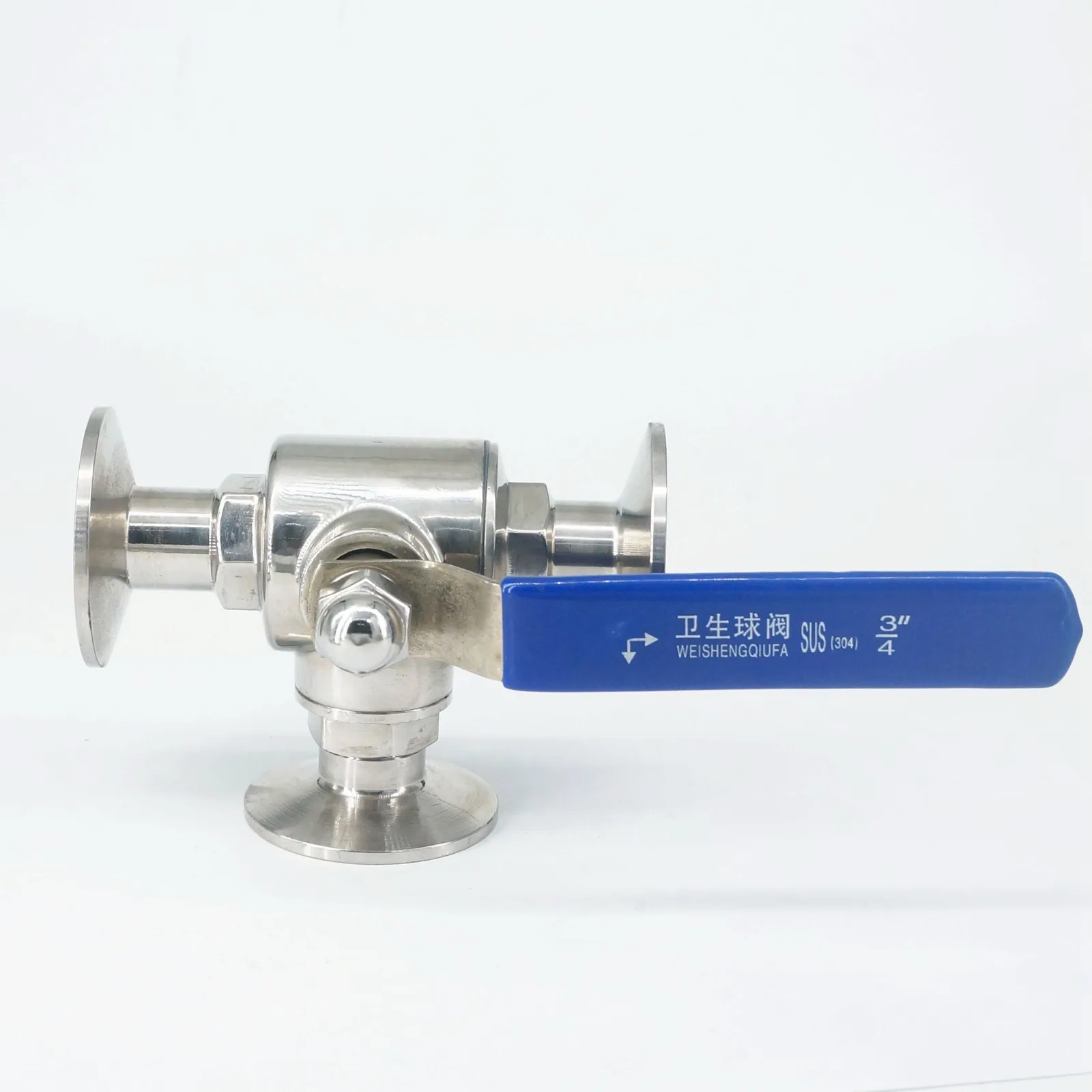 Подходит для 19 мм 3/4 &quotOD x 1 5&quot Tri зажим тройник 3 способами т/L Порты и разъёмы