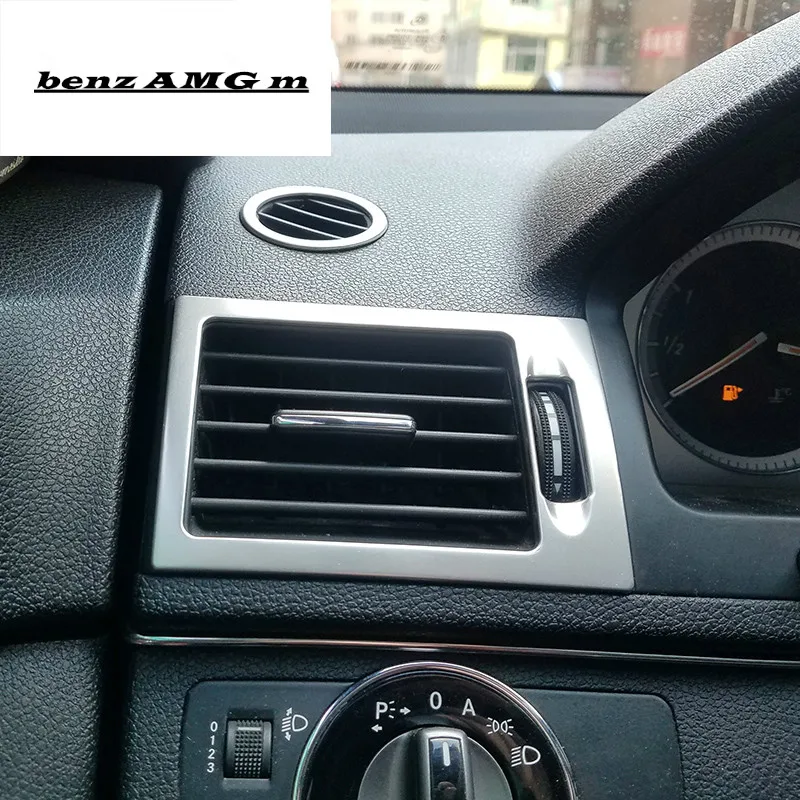 Автомобиль Стайлинг AC передний выход воздуха отделка рамка наклейка крышка для